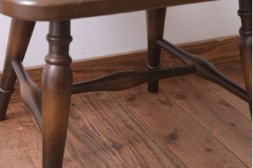ヴィンテージ家具　ビンテージキツツキ　飛騨産業　アームチェア(ウィンザーチェア・キャプテンチェア、ウインザーチェア)(1)