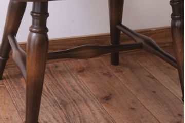 ヴィンテージ家具　ビンテージキツツキ　飛騨産業　アームチェア(ウィンザーチェア・キャプテンチェア、ウインザーチェア)(2)