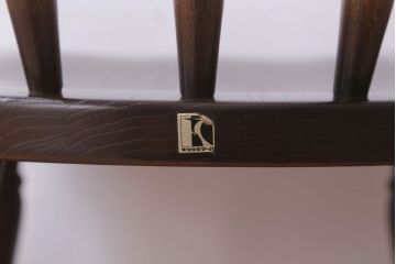 ヴィンテージ家具　ビンテージキツツキ　飛騨産業　アームチェア(ウィンザーチェア・キャプテンチェア、ウインザーチェア)(2)