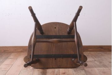 ヴィンテージ家具　ビンテージキツツキ　飛騨産業　アームチェア(ウィンザーチェア・キャプテンチェア、ウインザーチェア)(2)
