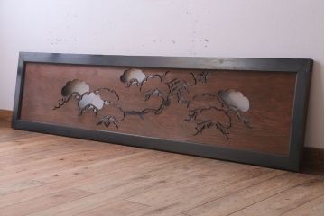 古民具・骨董　和モダンなアンティーク透かし彫り欄間