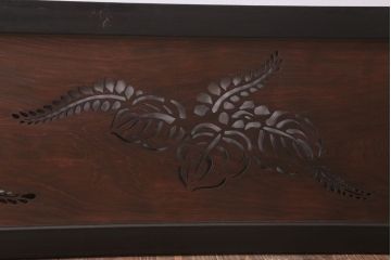 古民具・骨董　和モダンなアンティーク透かし彫り欄間(3)