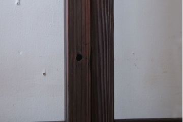 古民具・骨董　すりガラス入り!アンティークガラス戸2枚セット