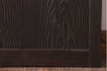 古民具・骨董　すりガラス入り!アンティークガラス戸2枚セット