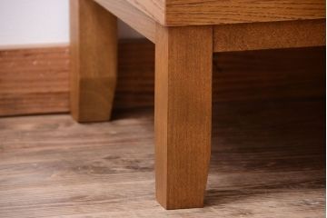 レトロ家具　昭和レトロ　脚付き!古い木製のシンプルなアンティークガラスケース(ショーケース)(1)