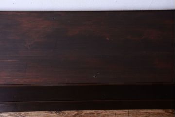 ラフジュ工房オリジナル　シンプルな背の低いアイアンラック(大)