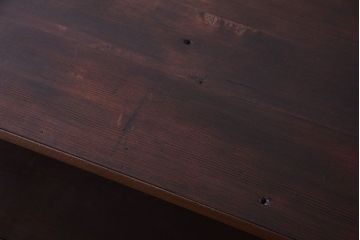 ラフジュ工房オリジナル　シンプルな背の低いアイアンラック(大)