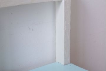 アンティーク家具　アンティーク　小ぶりでかわいいおしゃれなペイントチェア(子供用椅子)(1)