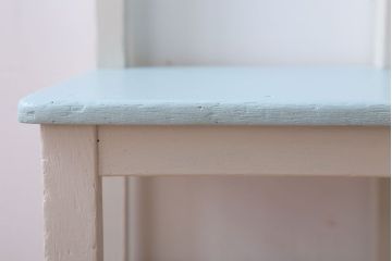 アンティーク家具　アンティーク　小ぶりでかわいいおしゃれなペイントチェア(子供用椅子)(1)