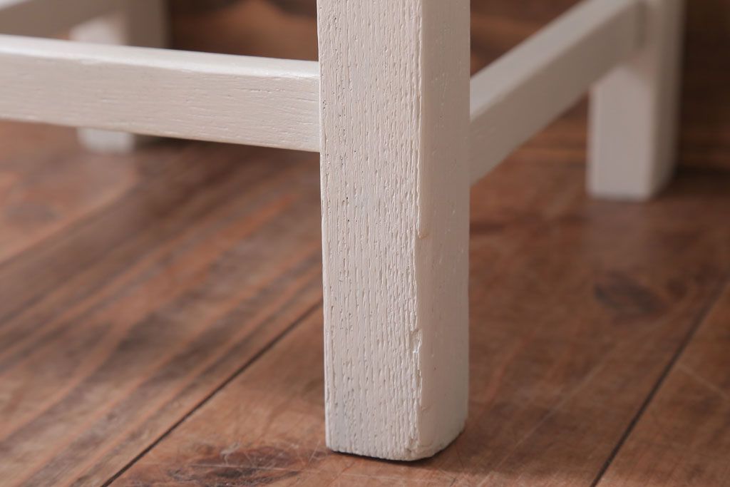 アンティーク家具　アンティーク　小ぶりでかわいいおしゃれなペイントチェア(子供用椅子)(1)