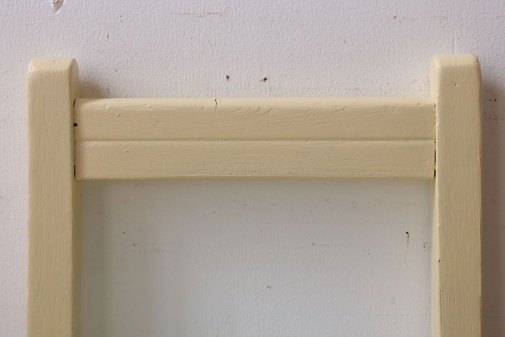 アンティーク家具　アンティーク　小ぶりでかわいいおしゃれなペイントチェア(子供用椅子)(2)