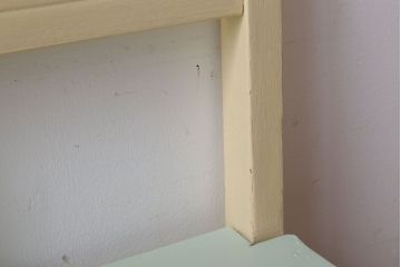 アンティーク家具　アンティーク　小ぶりでかわいいおしゃれなペイントチェア(子供用椅子)(2)