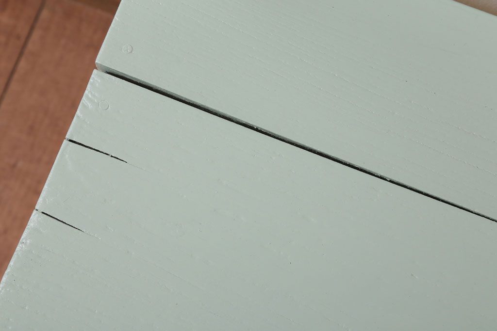 アンティーク家具　アンティーク　小ぶりでかわいいおしゃれなペイントチェア(子供用椅子)(2)