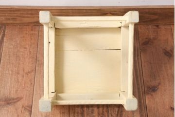 アンティーク家具　アンティーク　小ぶりでかわいいおしゃれなペイントチェア(子供用椅子)(2)