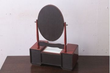 アンティーク雑貨　和製アンティーク　かわいいデザインの小ぶりな鏡台
