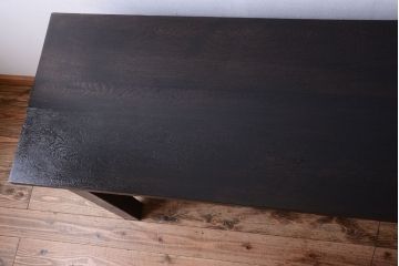 アンティーク家具　アンティーク　特大!古いナラ材製のカウンターテーブル