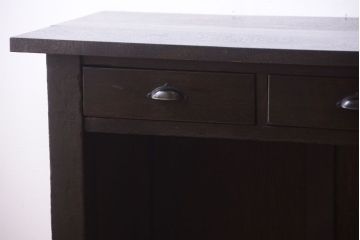 アンティーク家具　アンティーク　特大!古いナラ材製のカウンターテーブル