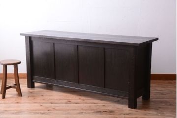 アンティーク家具　アンティーク　特大!古いナラ材製のカウンターテーブル