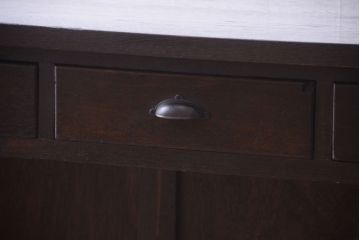 アンティーク家具　アンティーク　特大!古いナラ材製のカウンターテーブル(2)