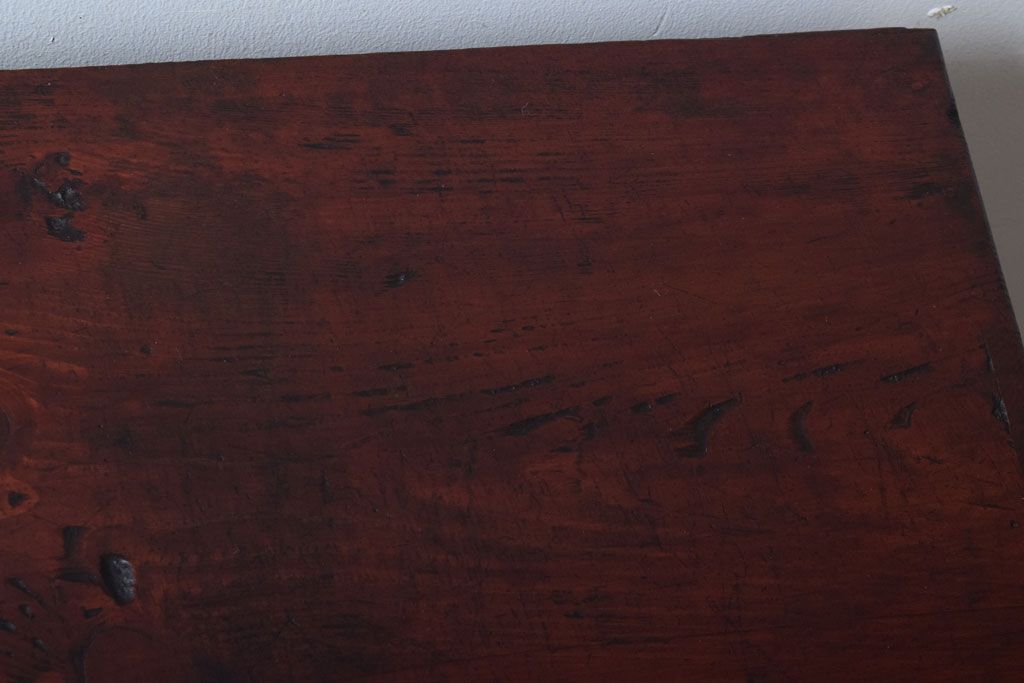 アンティーク家具　古民具・骨董　明治〜大正期　引き出し付きの古い戸棚