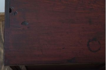 アンティーク家具　古民具・骨董　明治〜大正期　引き出し付きの古い戸棚