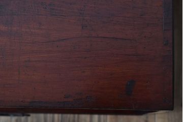 アンティーク家具　古民具・骨董　明治〜大正期　引き出し付きの古い戸棚