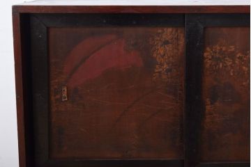 アンティーク家具　古民具・骨董　明治〜大正期　引き出し付きの古い戸棚