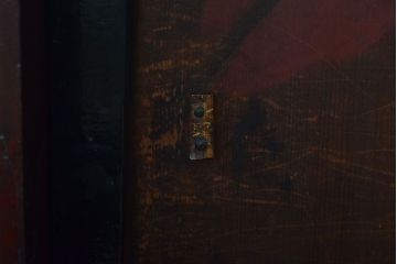 アンティーク家具　古民具・骨董　明治〜大正期　引き出し付きの古い戸棚