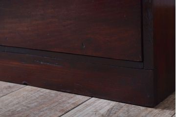 アンティーク家具　古民具・骨董　明治〜大正期　引き出し付きの古い戸棚