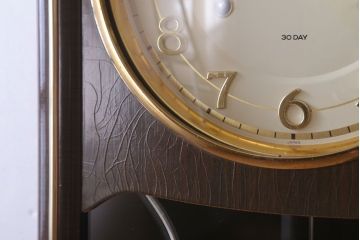 アンティーク雑貨　昭和レトロ　SEIKO(セイコー)　PA404　手巻き式振り子時計(柱時計・掛け時計)