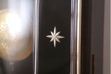 アンティーク雑貨　昭和レトロ　SEIKO(セイコー)　PA404　手巻き式振り子時計(柱時計・掛け時計)