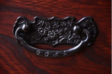 中古　吉野民芸　車箪笥(衣装箪笥)