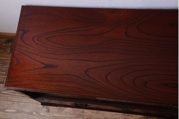 中古　筑後民芸家具　箪笥ローボード