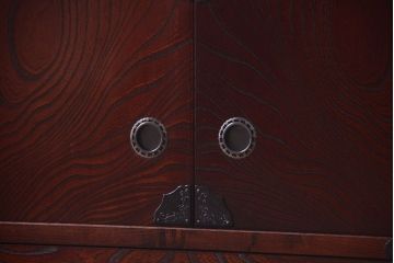 中古　筑後民芸家具　箪笥ローボード