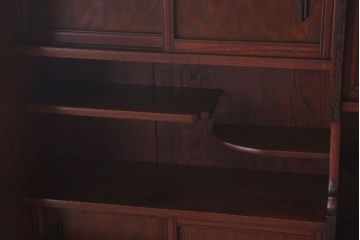 アンティーク家具　和製アンティーク　大正〜昭和期　上品な茶箪笥(収納棚)