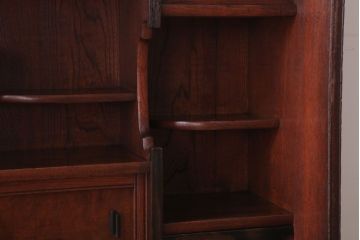 アンティーク家具　和製アンティーク　大正〜昭和期　上品な茶箪笥(収納棚)