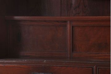 アンティーク家具　和製アンティーク　大正〜昭和期　上品な茶箪笥(収納棚)