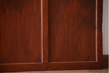 昭和レトロ　店舗におすすめ!背が高いアンティークガラス戸2枚セット