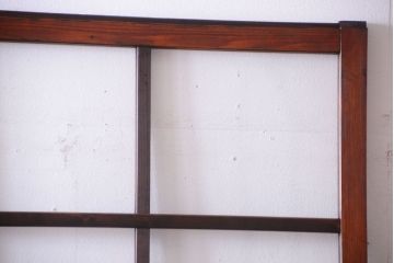 昭和レトロ　店舗におすすめ!背が高いアンティークガラス戸2枚セット