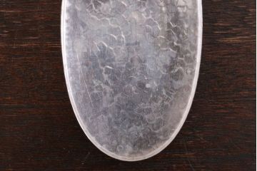 アンティーク雑貨　アンティーク 純銀 服部製 小判型小物入れ 71.5g