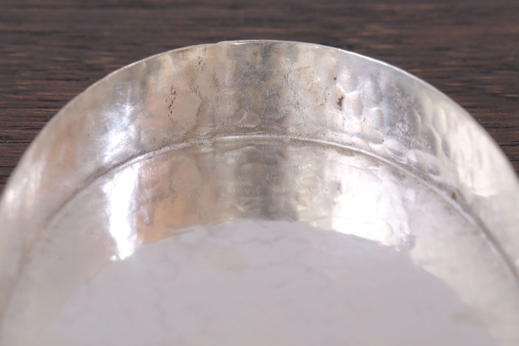 アンティーク雑貨　アンティーク 純銀 服部製 小判型小物入れ 71.5g