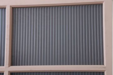 昭和レトロ　モールガラス入りの引き戸2枚セット(ガラス戸・窓)