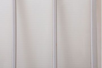 昭和レトロ　モールガラス入りの引き戸2枚セット(ガラス戸・窓)(3)