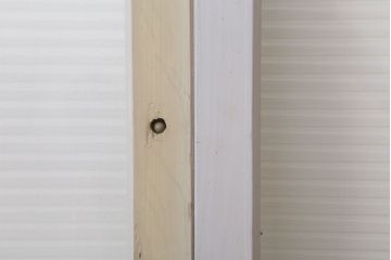 昭和レトロ　モールガラス入りの引き戸2枚セット(窓)