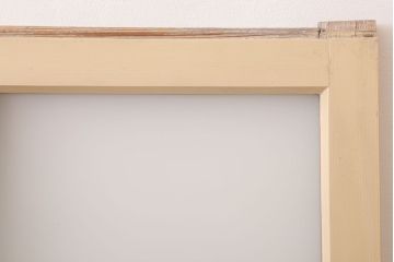 昭和レトロ　すりガラス入りの引き戸2枚セット(窓)