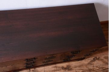 中古　筑後民芸家具　箪笥ローチェスト(ローボード)