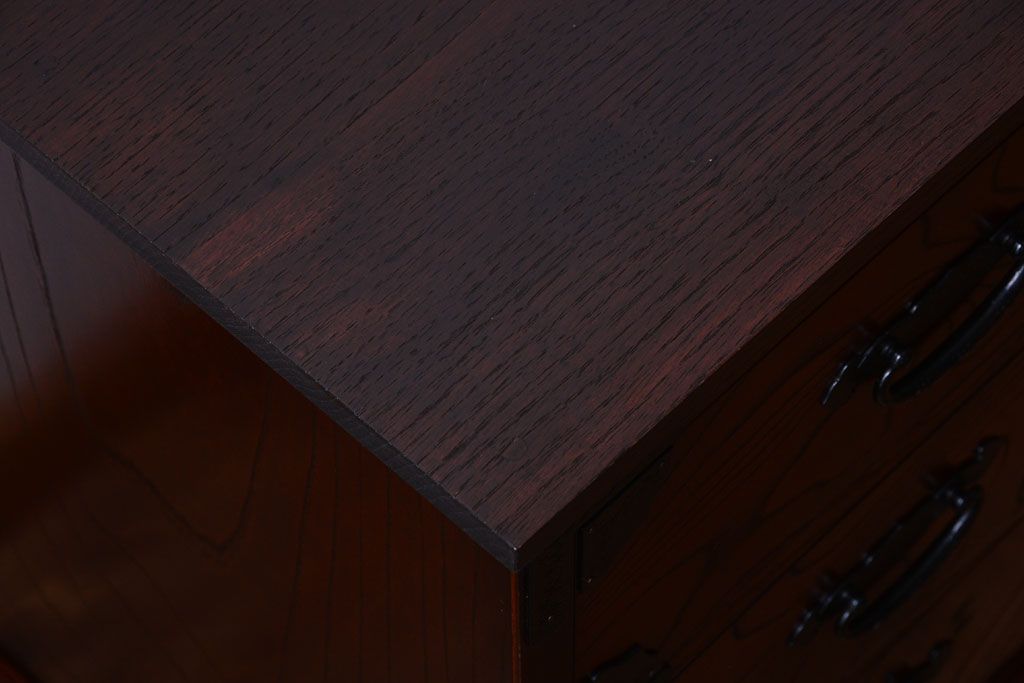 中古　筑後民芸家具　箪笥ローチェスト(ローボード)