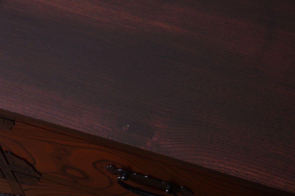 中古　筑後民芸家具　箪笥ローチェスト(ローボード)