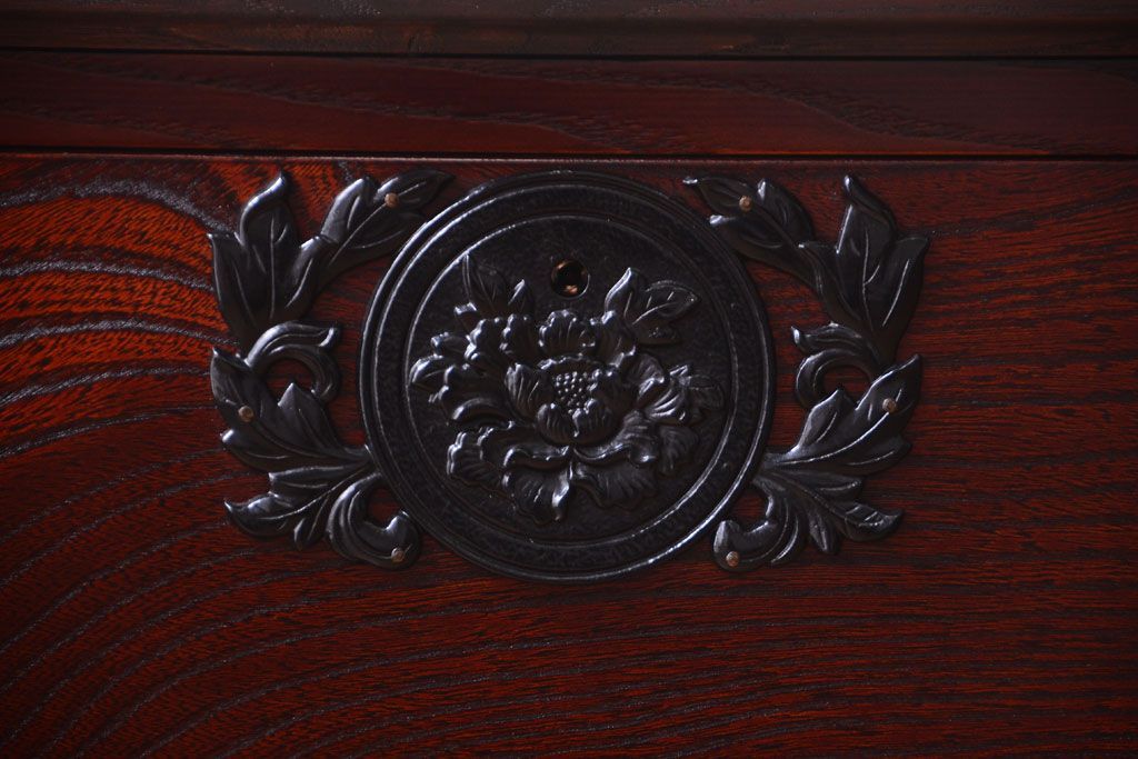 中古　筑後民芸家具　箪笥ローチェスト(ローボード)