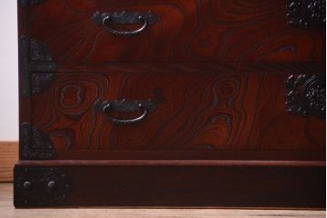 中古　筑後民芸家具　箪笥ローチェスト(ローボード)